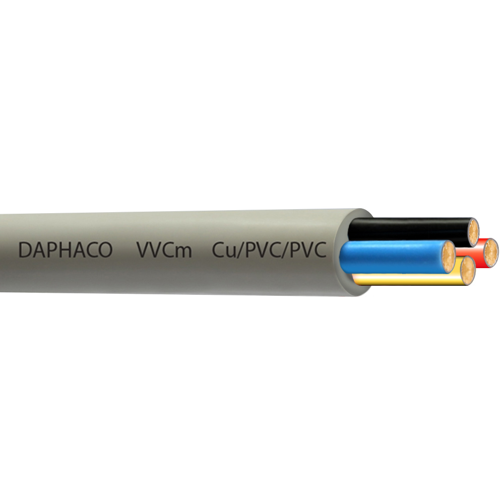 Cáp điện Daphaco dây pha mềm tròn FA 4 lõi