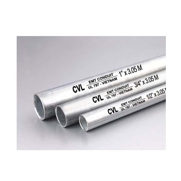 Ống thép luồn dây điện CVL Ống trơn G.I ( EMT )