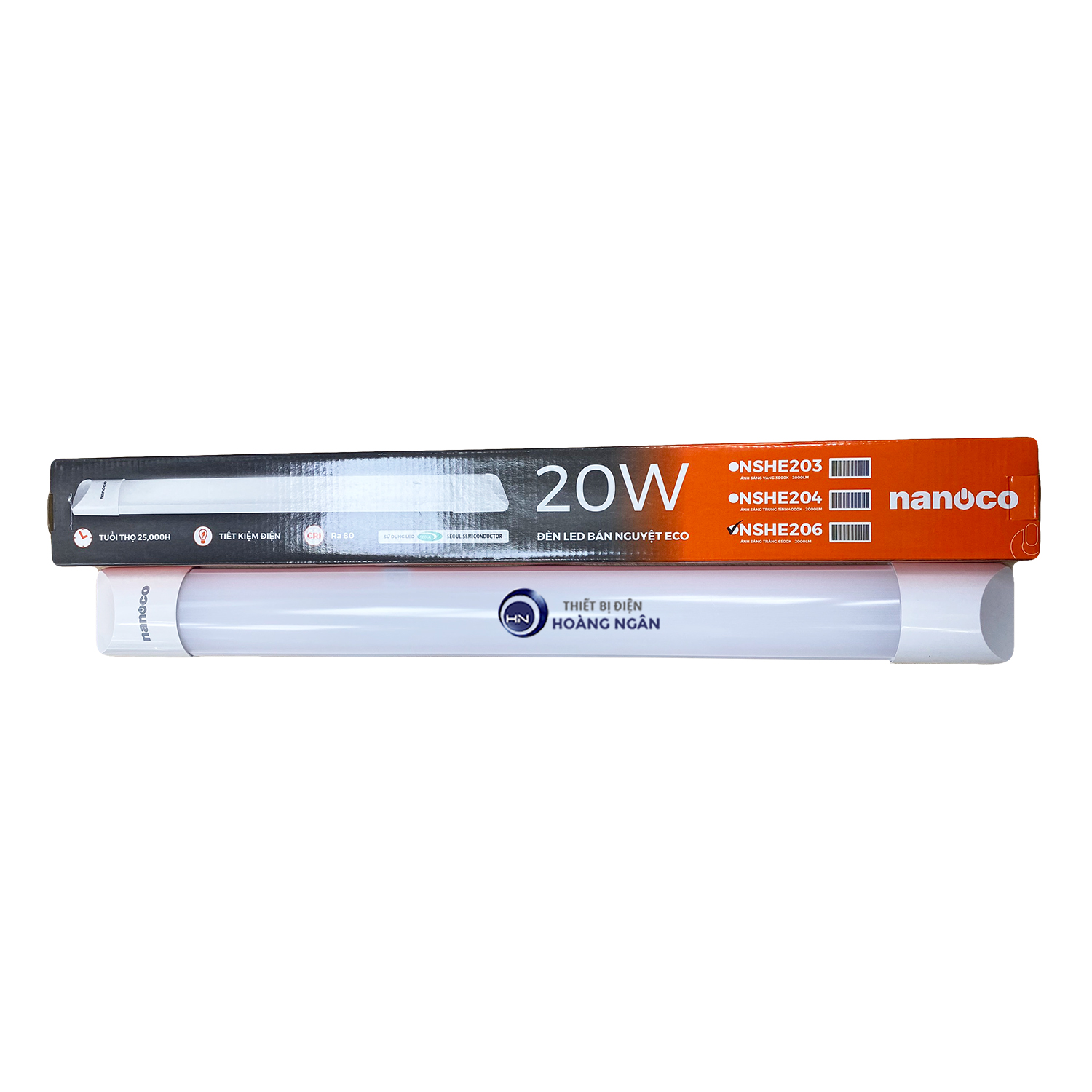 đèn led bán nguyệt NSHE206